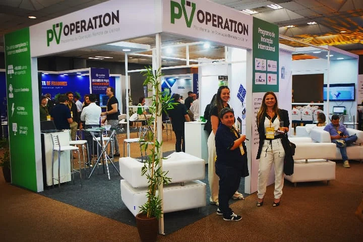 Estande PV Operation em evento